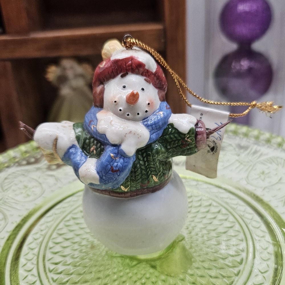 Kurt Adler Snowman Ornament